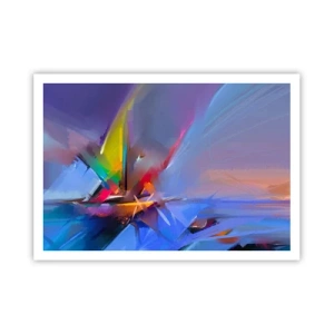 Plakat - Propeller som en fugl - 100x70 cm
