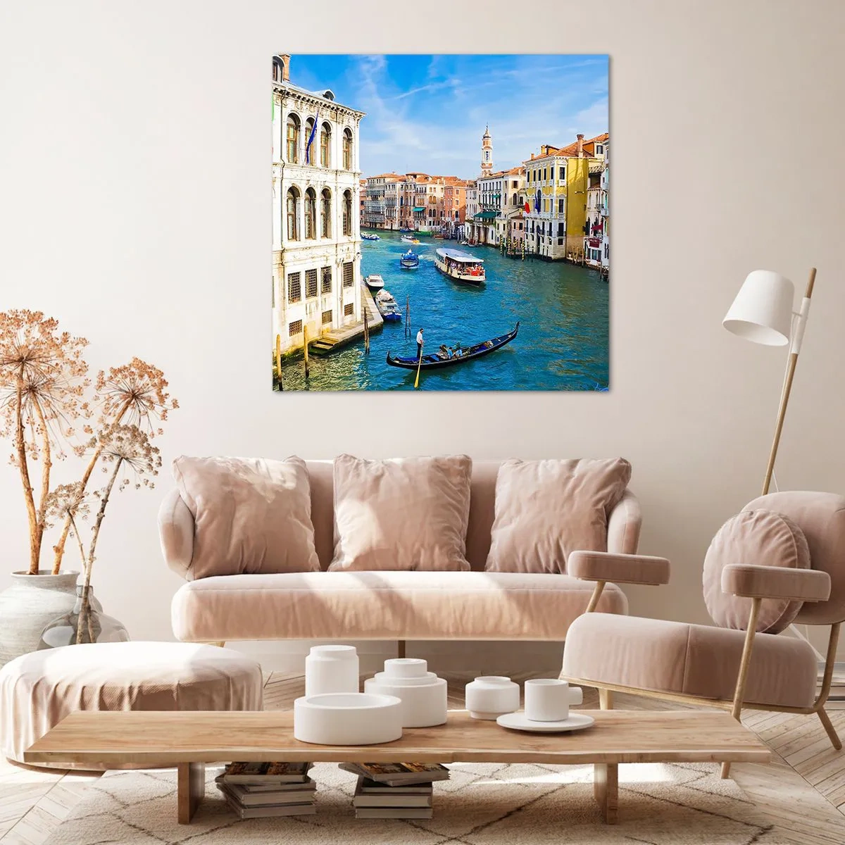 Lærredstryk - Billede på lærred - Den eneste trafik i verden - 30x30 cm