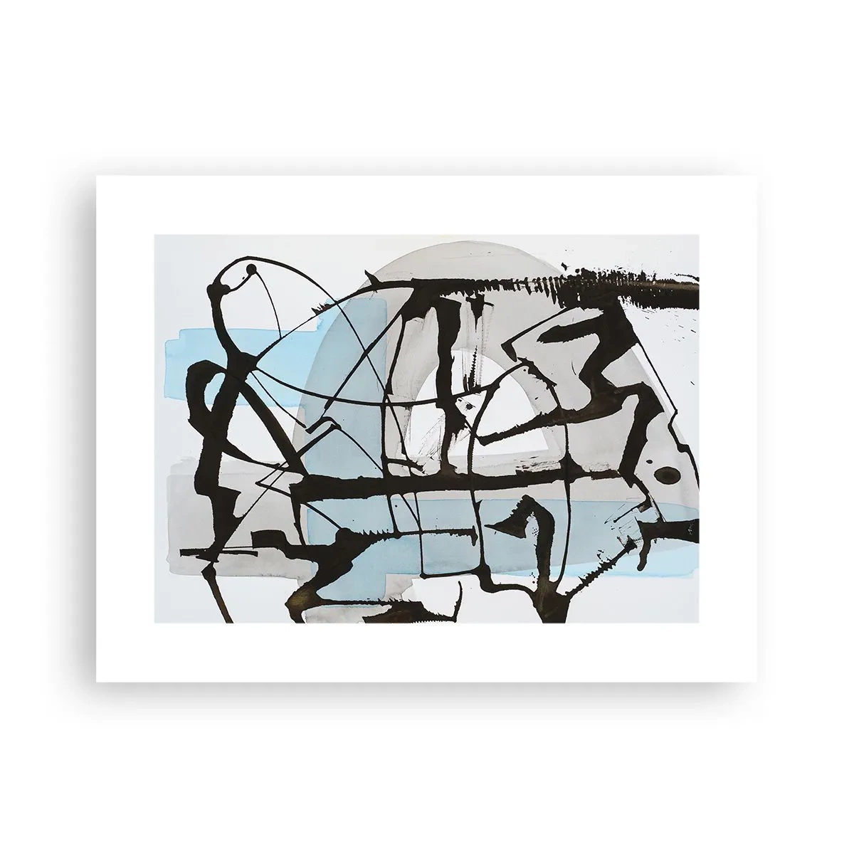 Plakat - Ikke desto mindre blå - 40x30 cm