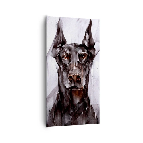 Lærredstryk - Billede på lærred - Nobelt født - 65x120 cm
