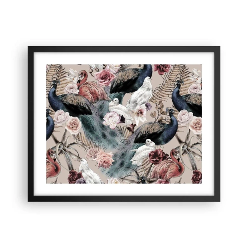 Plakat i sort ramme - I paladsets have - 50x40 cm