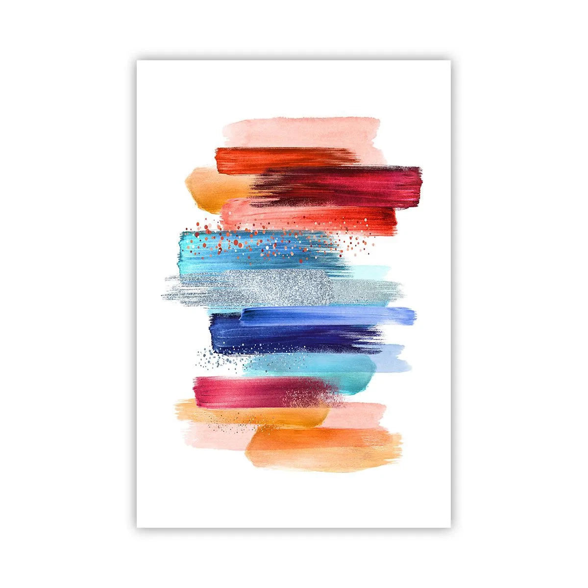Plakat - Op og ned  - 61x91 cm
