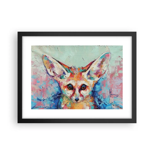 Plakat i sort ramme - Er du klar til mig? - 40x30 cm