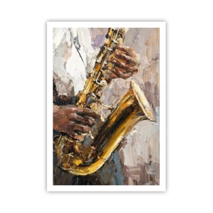 Plakat - Tid til at gå solo - 70x100 cm