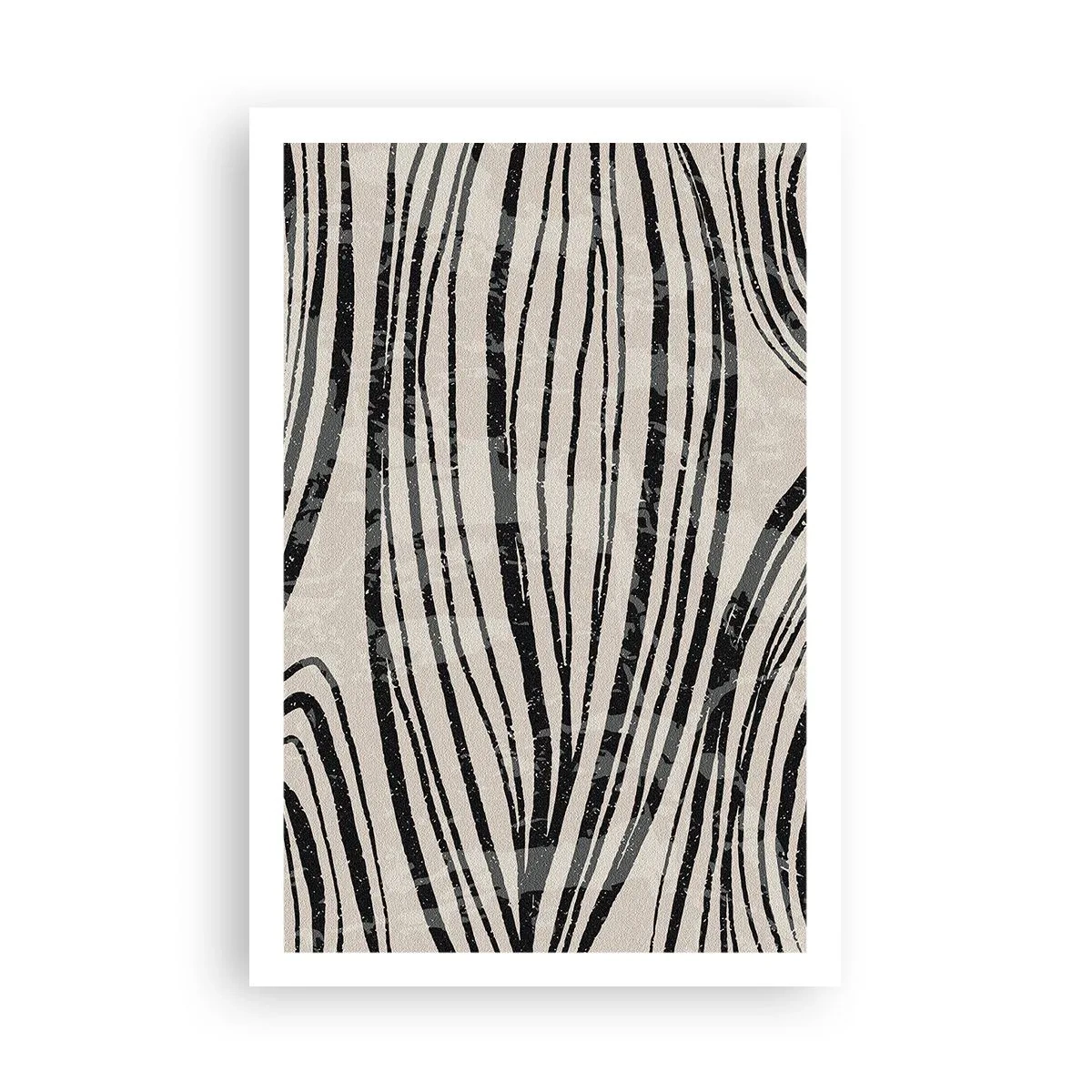 Plakat - Et spild af linjer - 61x91 cm