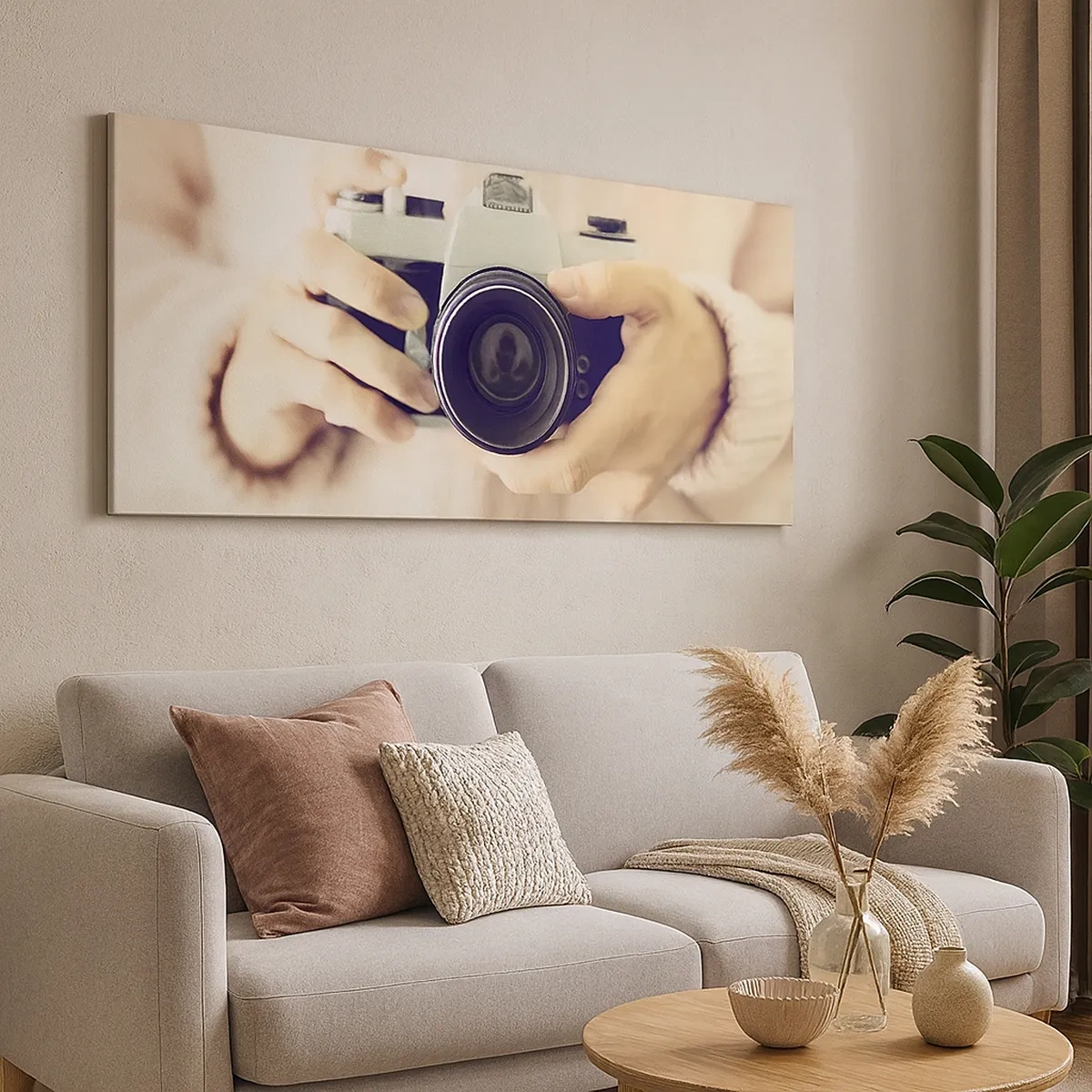 Lærredstryk - Billede på lærred - For at se mere... - 30x30 cm