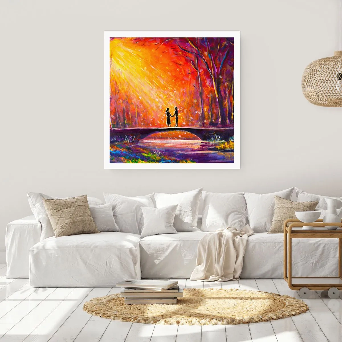 Plakat - Himlen elsker dem også - 40x40 cm