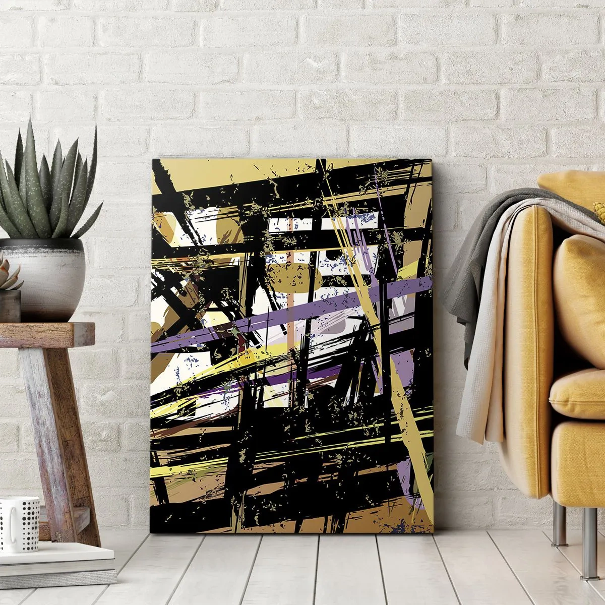 Lærredstryk - Billede på lærred - Skarpt snit - 45x80 cm