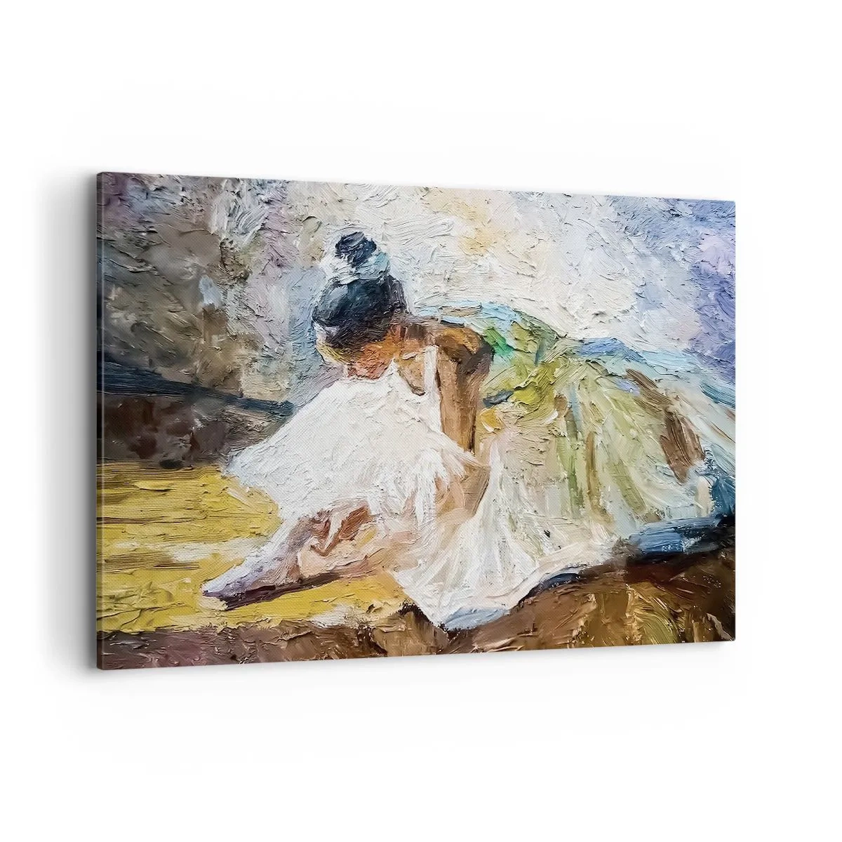 Lærredstryk - Billede på lærred - Fra et maleri af Degas - 100x70 cm