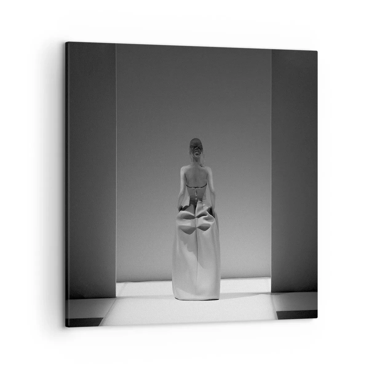 Lærredstryk - Billede på lærred - Raffineret enkelhed - 50x50 cm