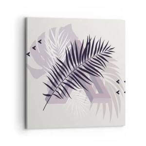 Lærredstryk - Billede på lærred - Skygge af en skygge - 70x70 cm