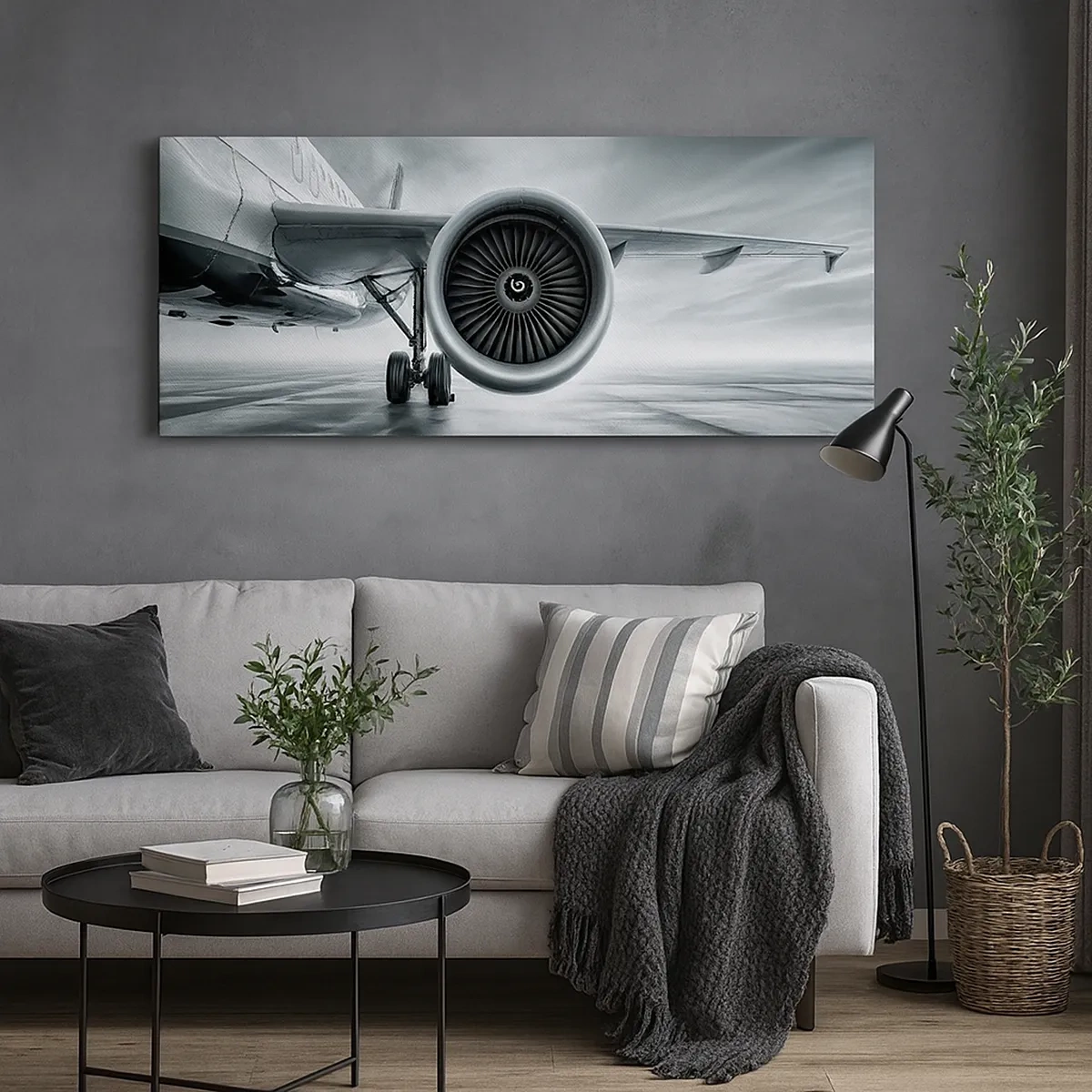 Lærredstryk - Billede på lærred - Der er kraft! - 30x30 cm