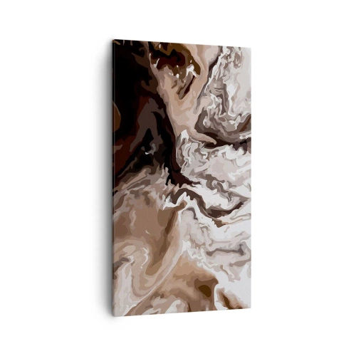 Lærredstryk - Billede på lærred - Farvekontrast - 45x80 cm