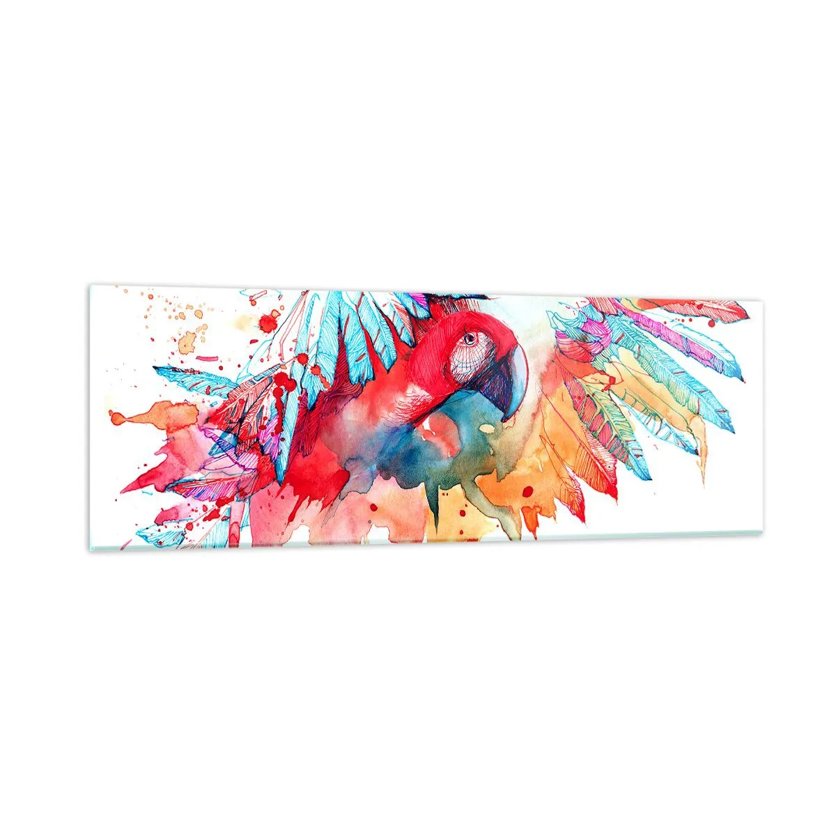 Billede på glas - . - 90x30 cm