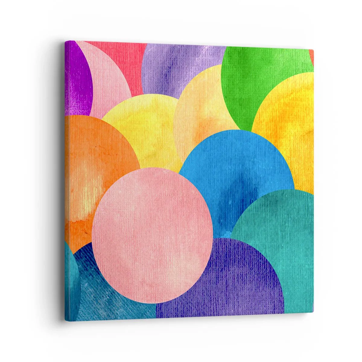 Lærredstryk - Billede på lærred - Den oprindelige fylde af liv - 40x40 cm