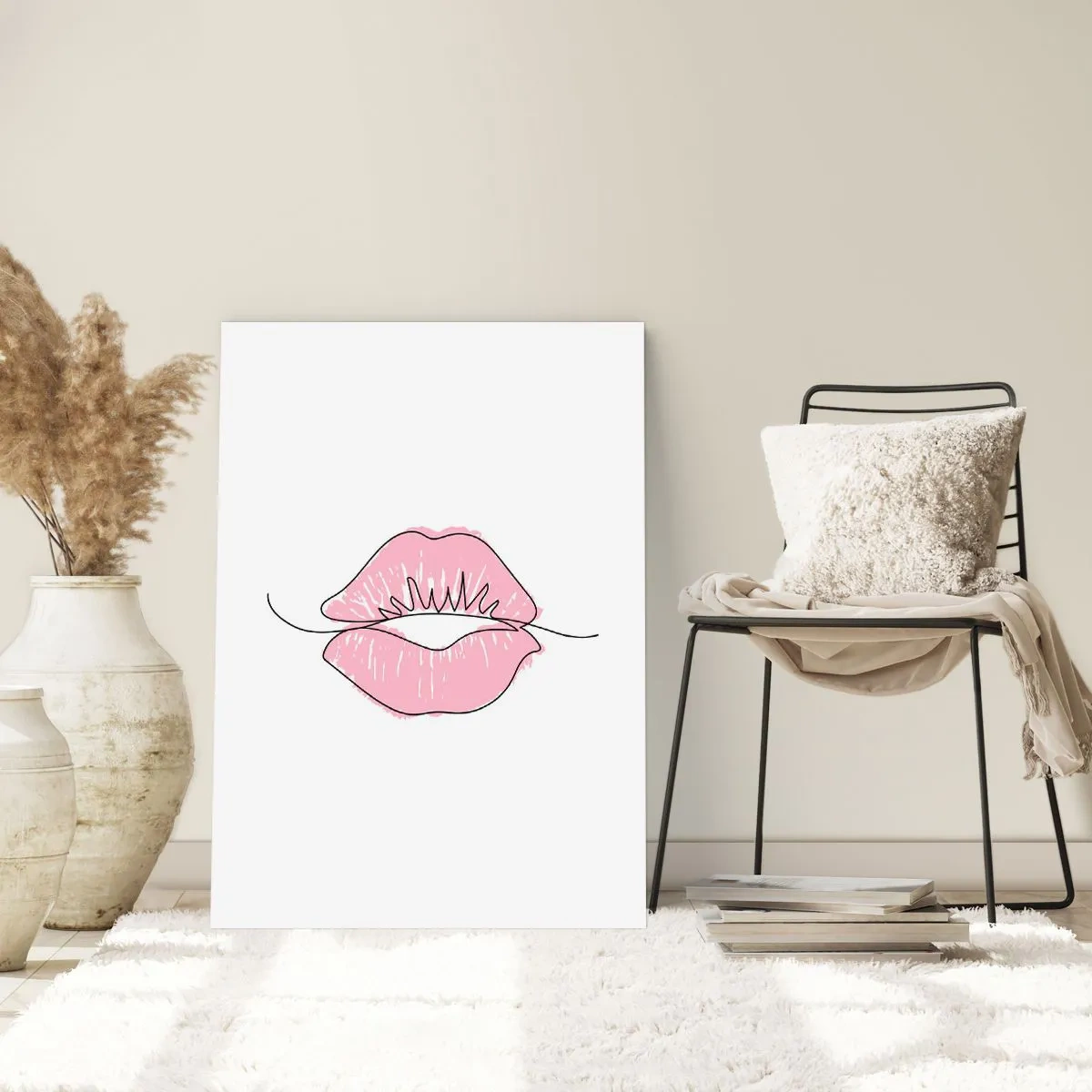 Plakat - Klar til at kysse? - 61x91 cm