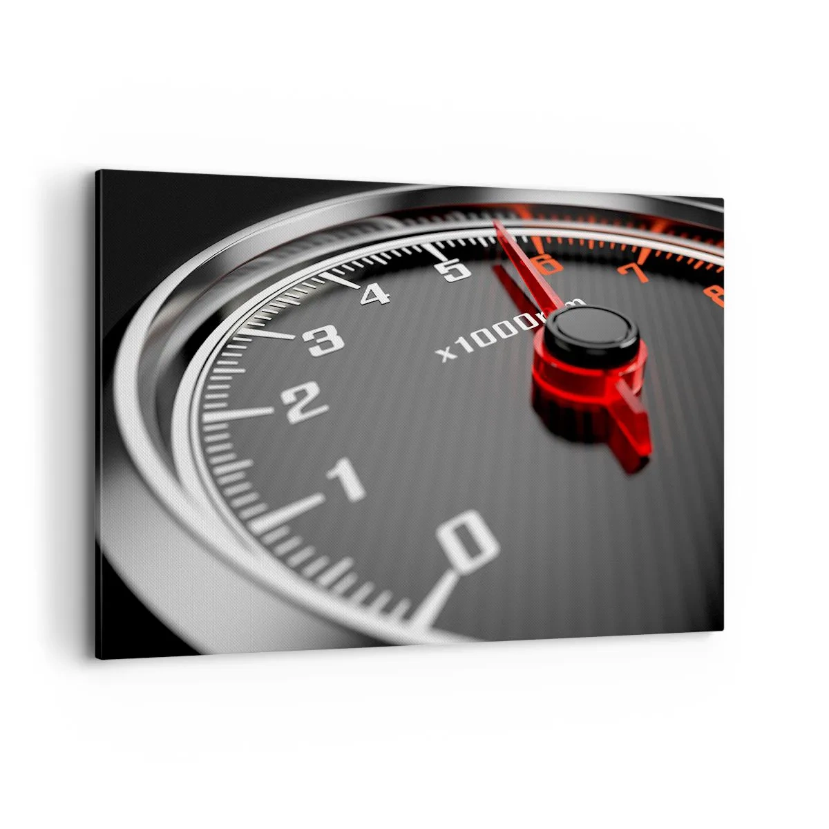 Lærredstryk - Billede på lærred - Træd på speederen - 100x70 cm