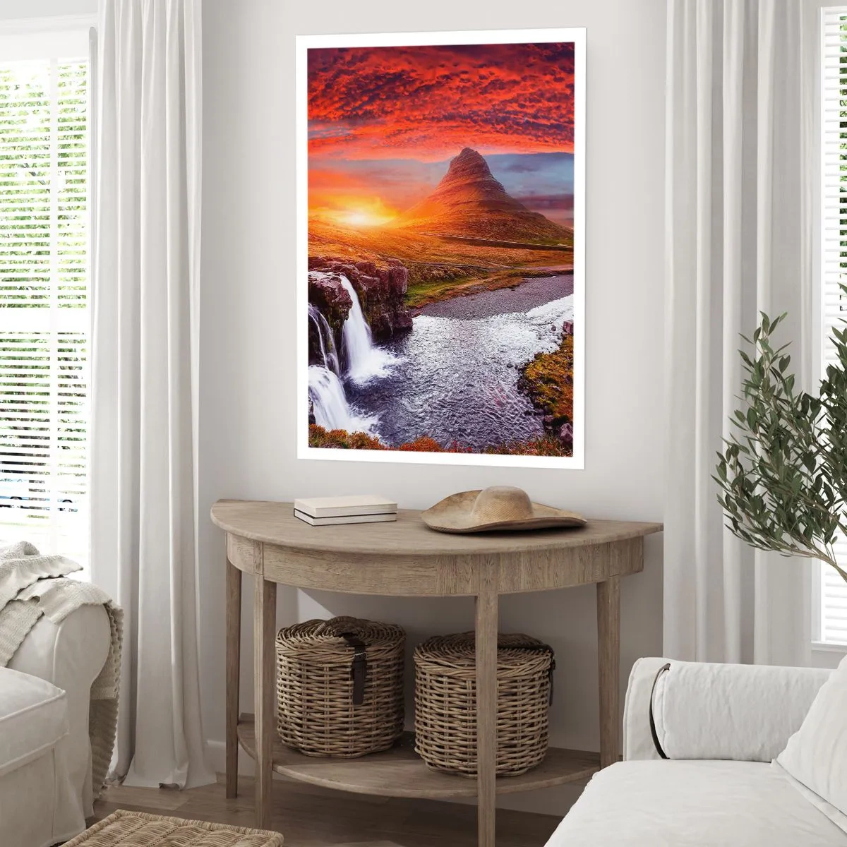 Plakat - En udsigt over Midgård - 70x100 cm