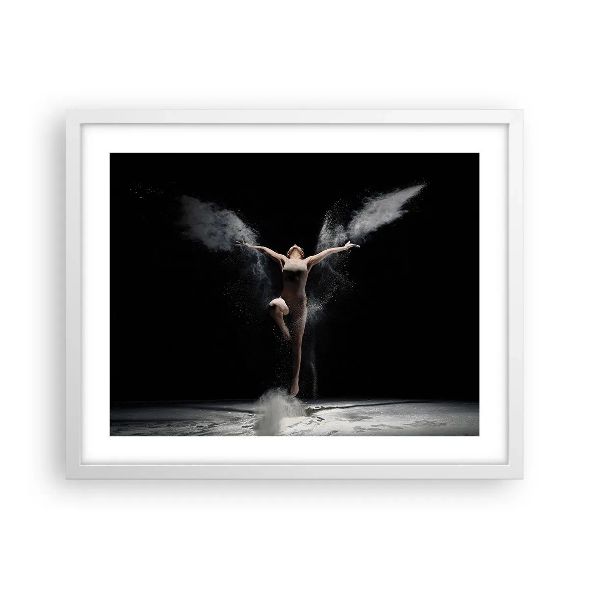 Plakat i hvid ramme - Elfer findes - 50x40 cm