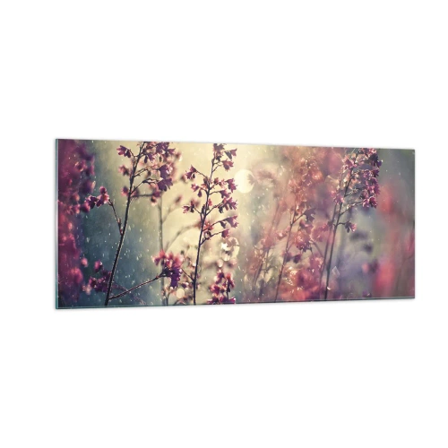Billede på glas - Hemmelig have - 100x40 cm