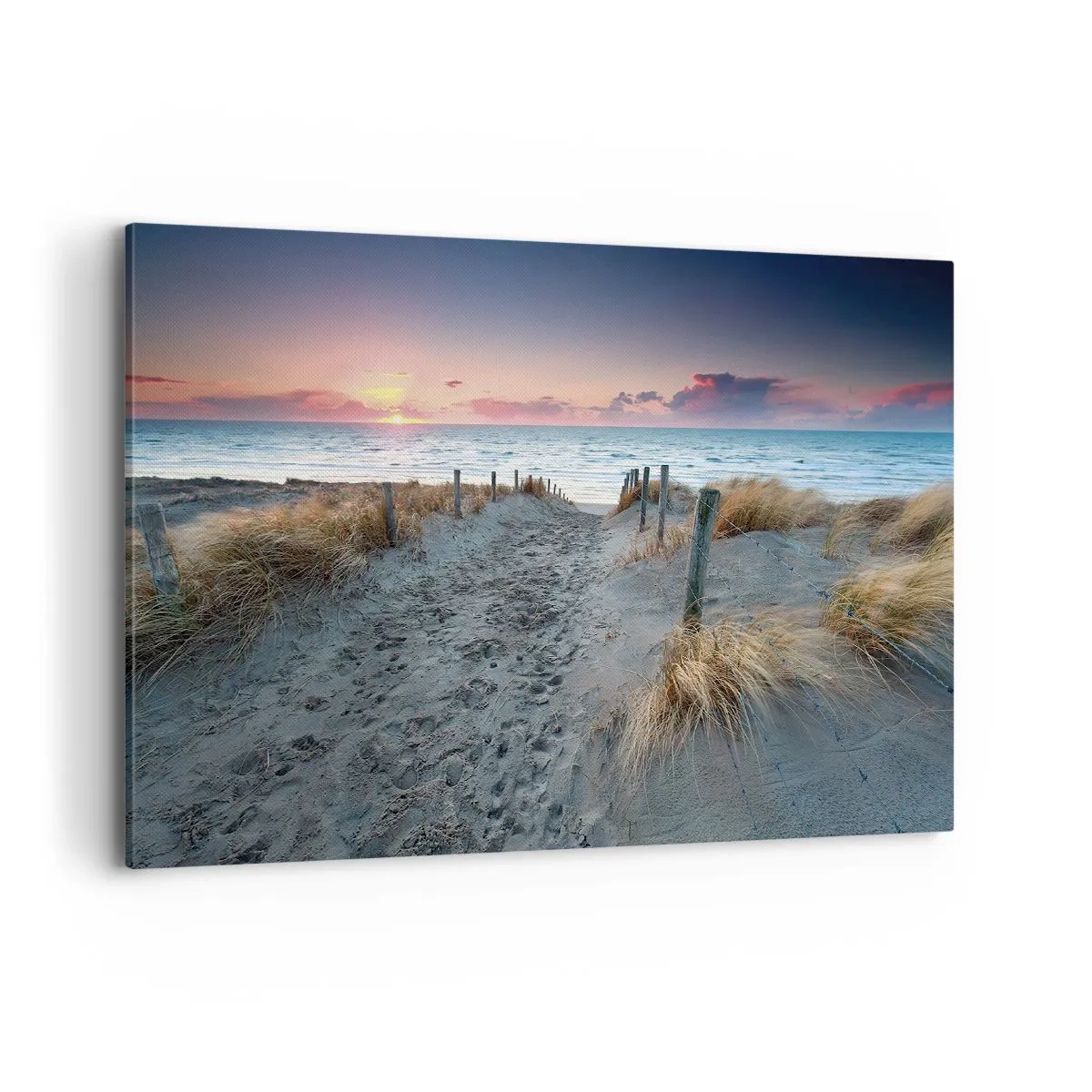 Lærredstryk - Billede på lærred - Du har udgydt en regnbue af strålende pragt.... - 100x70 cm