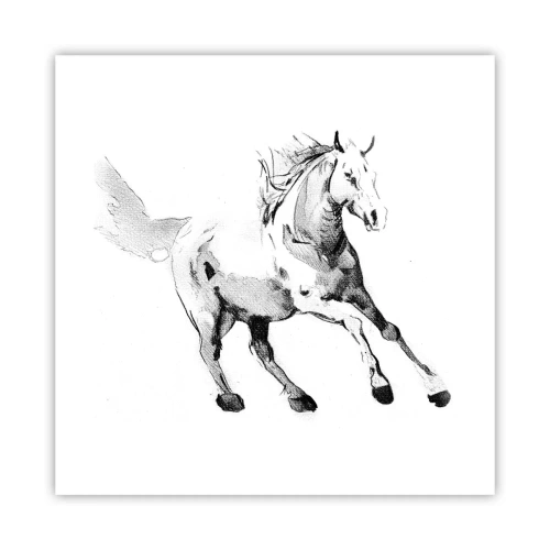 Plakat - Utæmmet sjæl - 40x40 cm