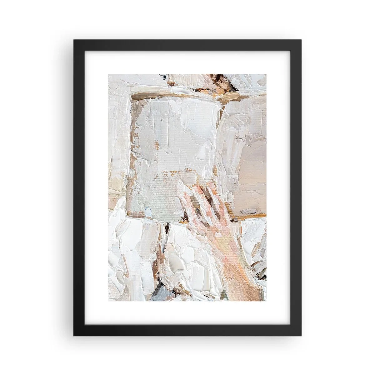 Plakat i sort ramme - I en anden verden - 30x40 cm