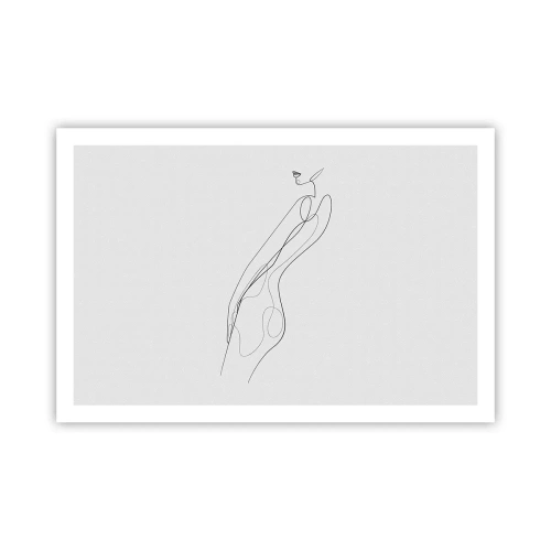 Plakat - Næppe et løfte - 91x61 cm