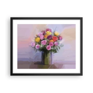Plakat i sort ramme - Bevaret skønhed - 50x40 cm