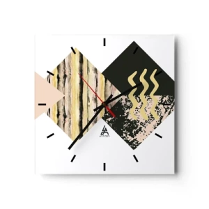 Vægur, Uret - Ikke så simpelt - 30x30 cm