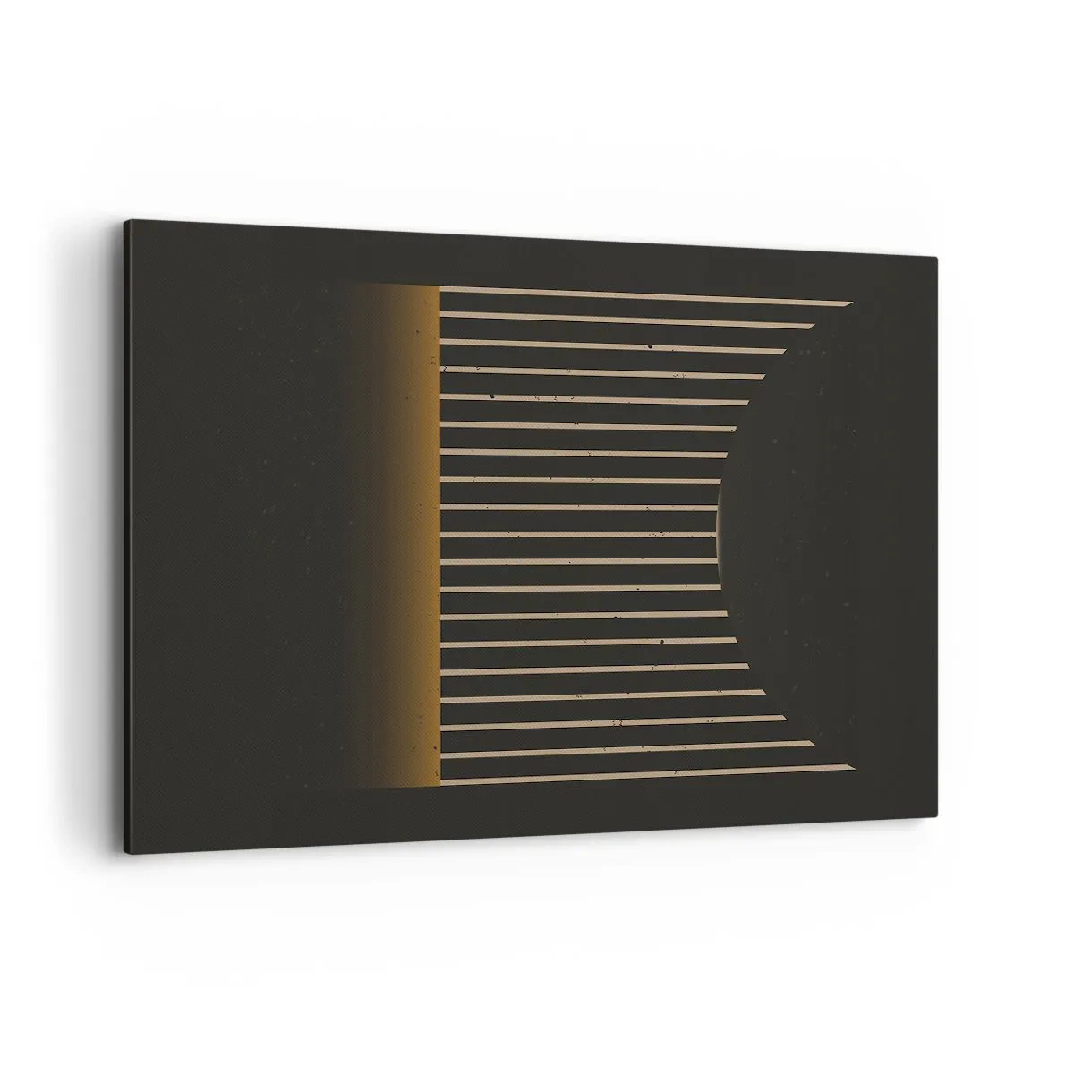 Lærredstryk - Billede på lærred - Udforsk mørket - 120x80 cm