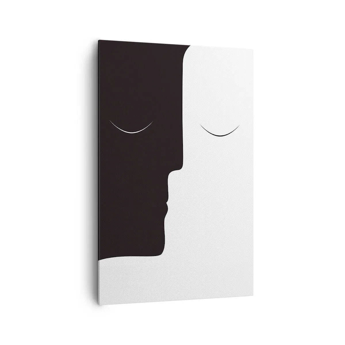 Lærredstryk - Billede på lærred - Modsætningernes enhed - 80x120 cm