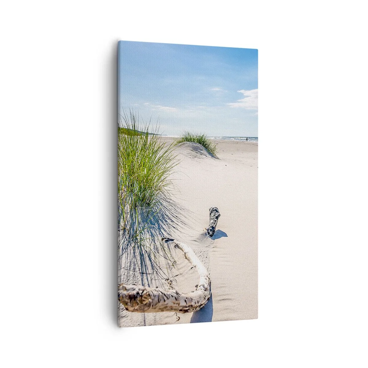 Lærredstryk - Billede på lærred - Den smukkeste? Baltisk - 55x100 cm