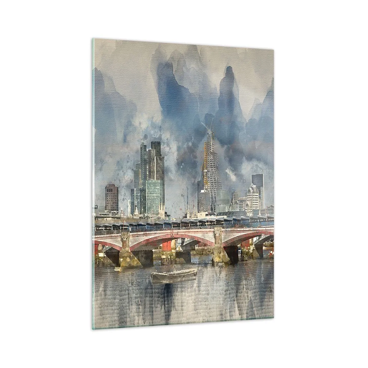 Billede på glas - London i al sin pragt - 50x70 cm