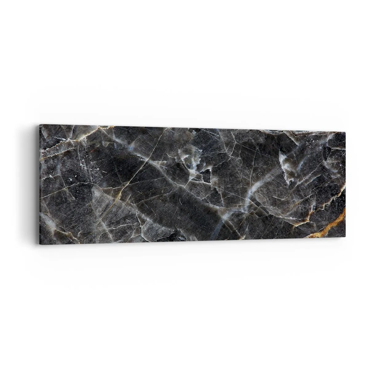 Lærredstryk - Billede på lærred - En stens indre liv - 90x30 cm