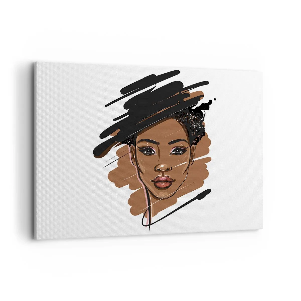 Lærredstryk - Billede på lærred - Sød som chokolade - 100x70 cm