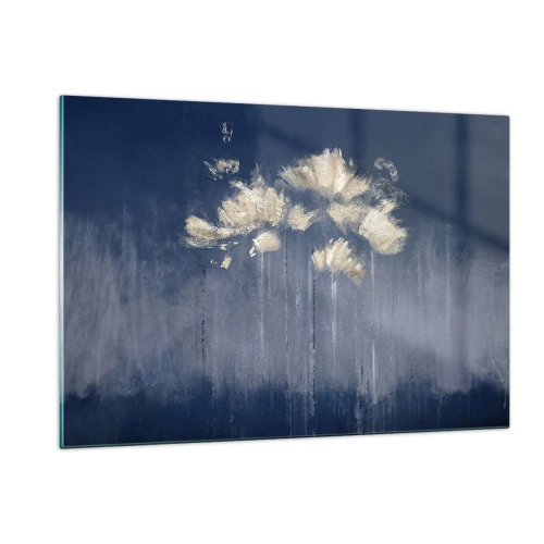 Billede på glas - Som kronblade i vinden - 120x80 cm
