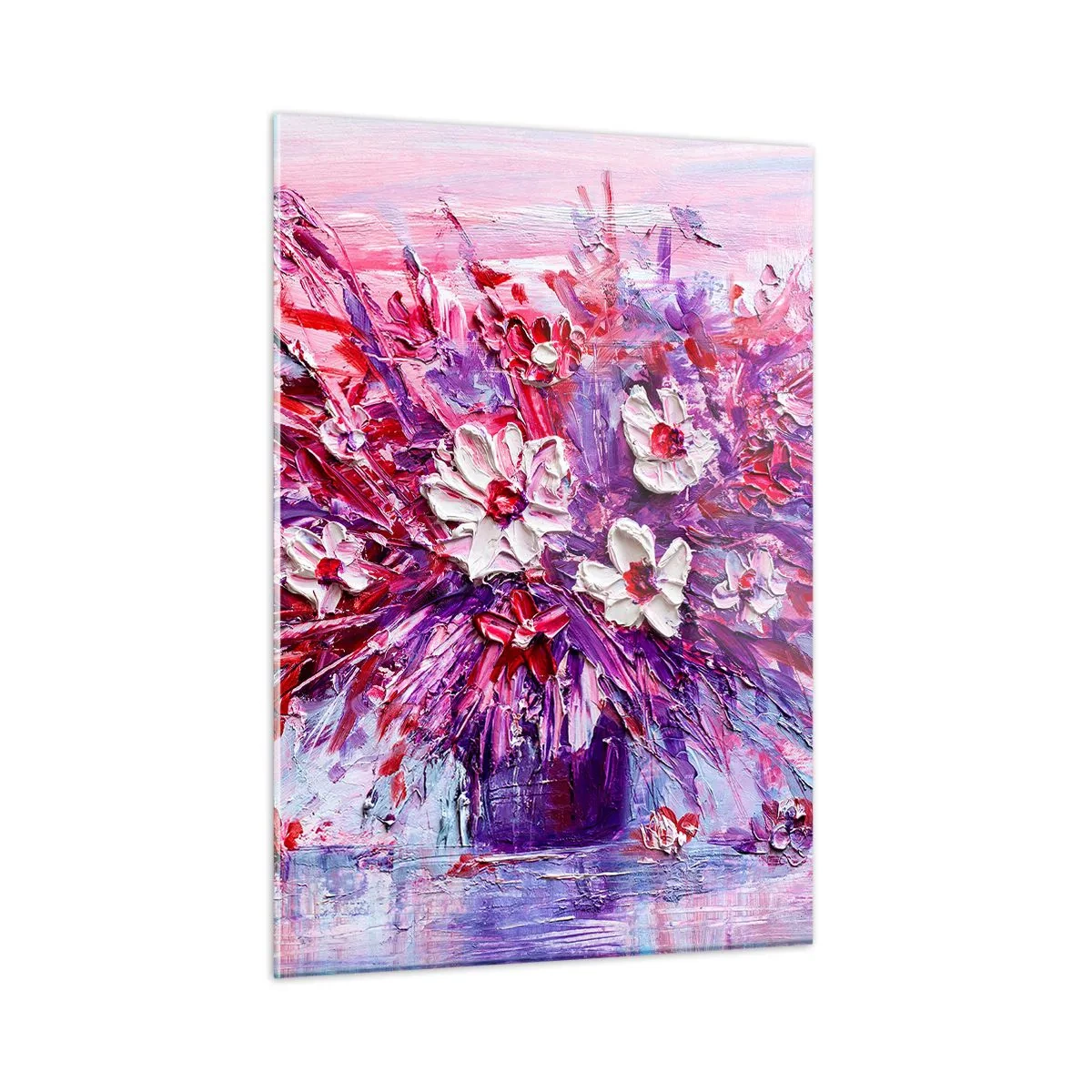 Billede på glas - Uskyld og lidenskab - 50x70 cm