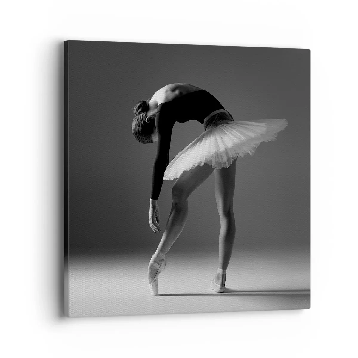 Lærredstryk - Billede på lærred - Bella balerina - 40x40 cm