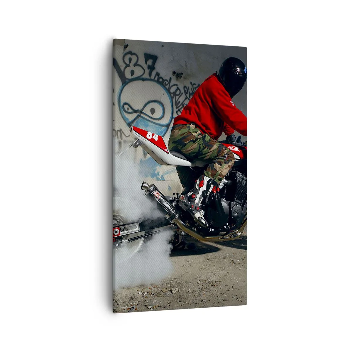 Lærredstryk - Billede på lærred - Jag mig! - 55x100 cm