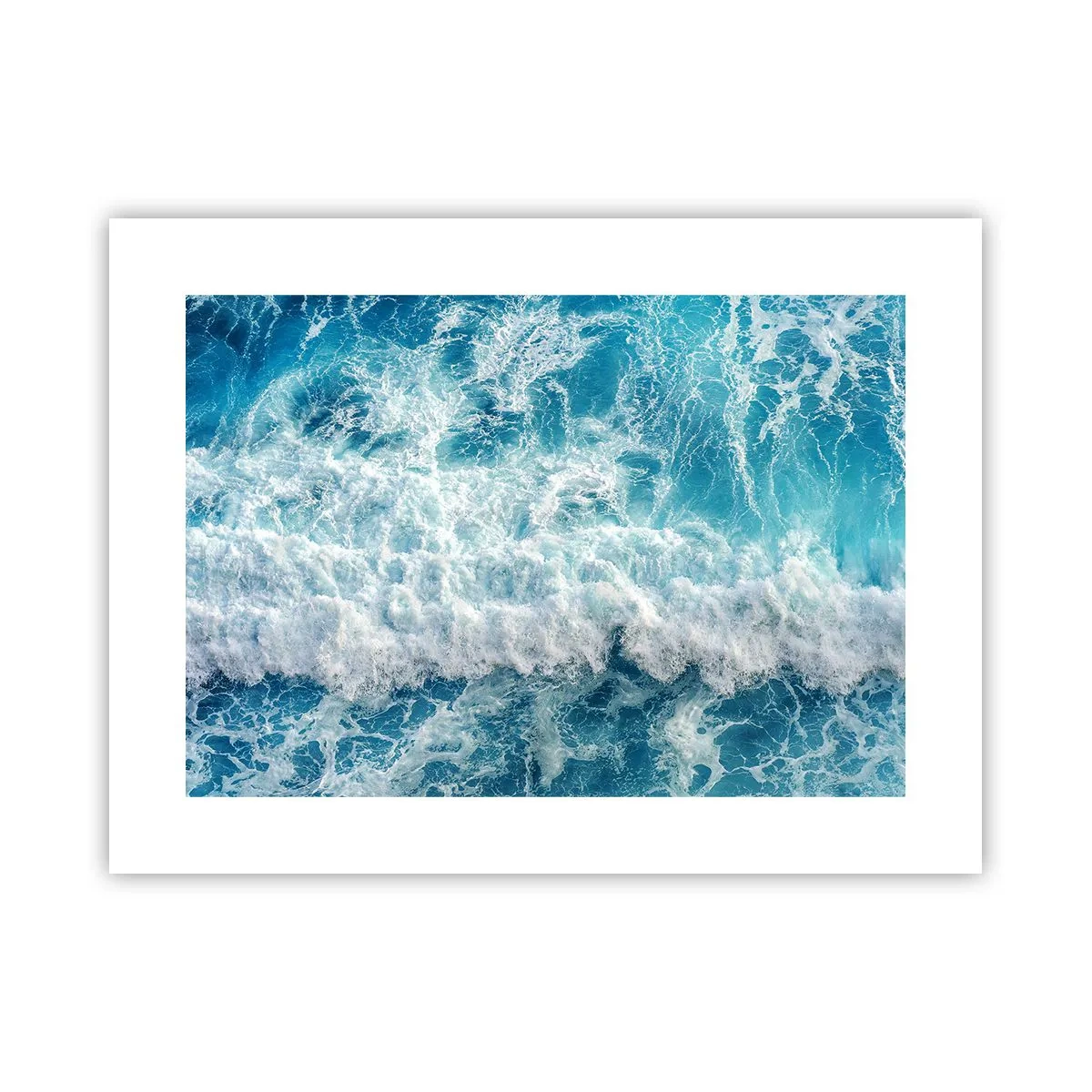 Plakat - Glædeligt og i spring - 40x30 cm