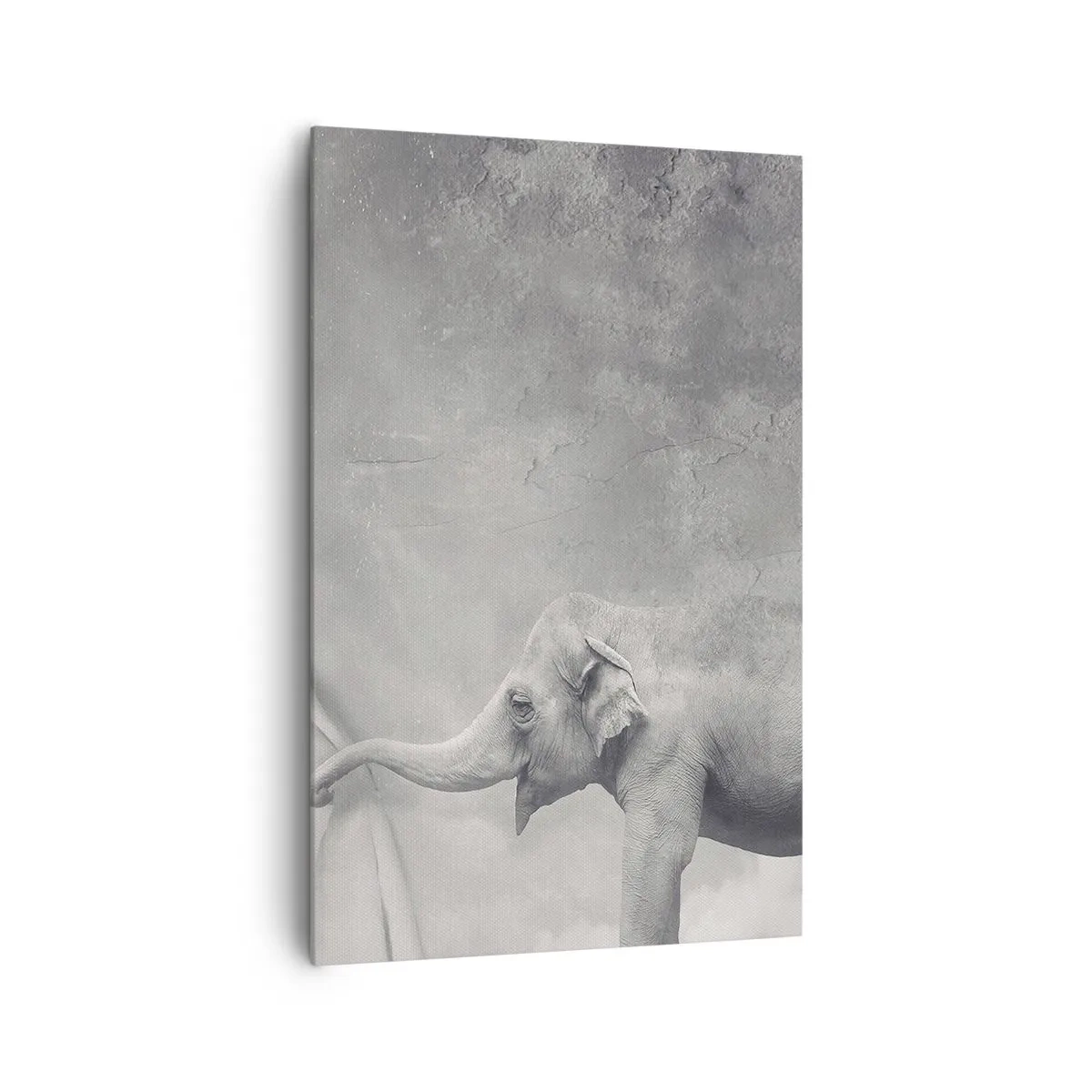 Lærredstryk - Billede på lærred - Afslør hemmeligheden - 80x120 cm