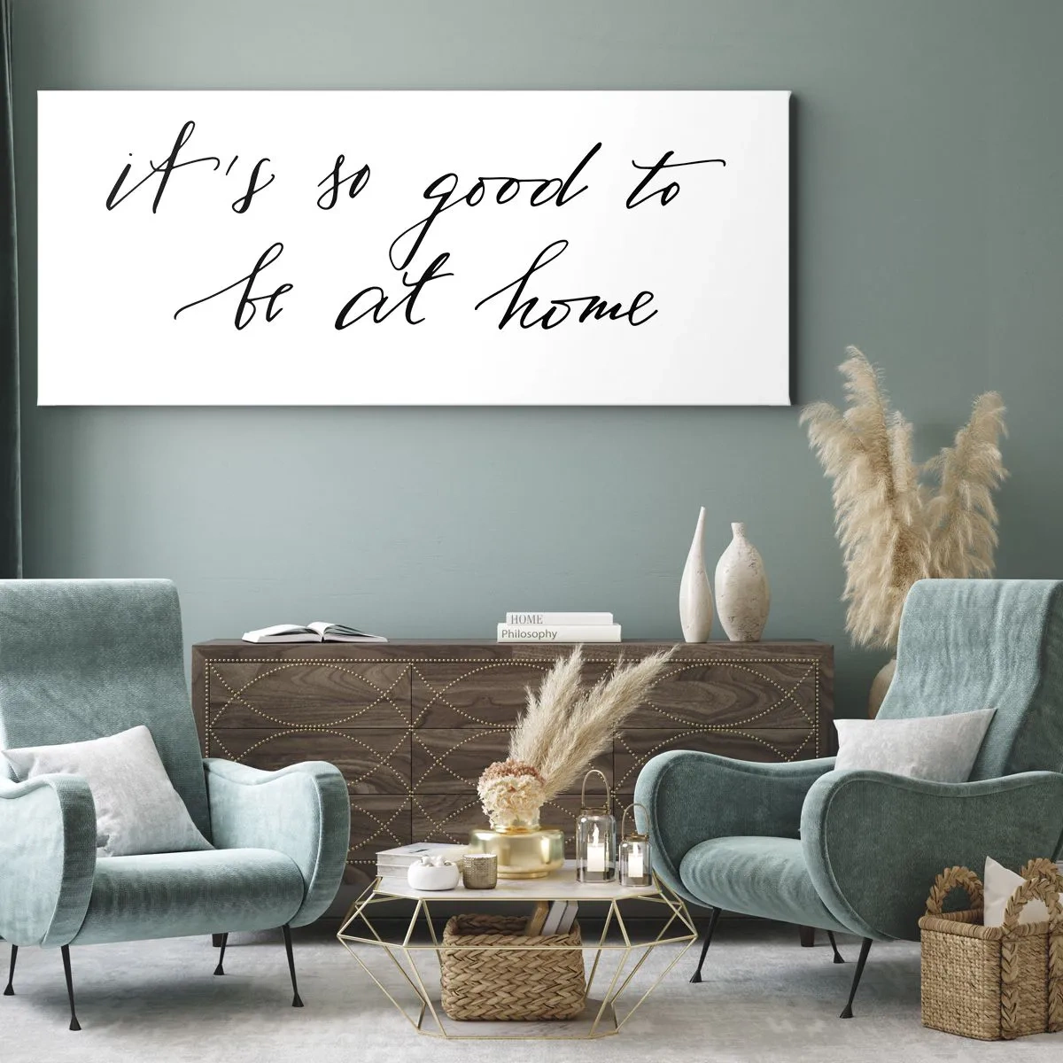 Lærredstryk - Billede på lærred - Hele sandheden - 120x50 cm