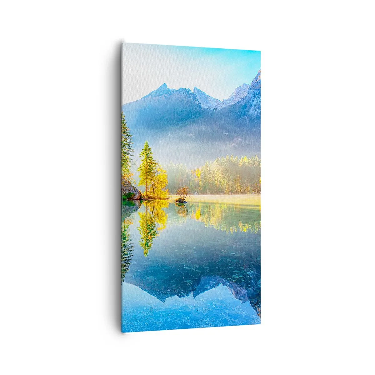 Lærredstryk - Billede på lærred - Majestæt og sødme - 65x120 cm