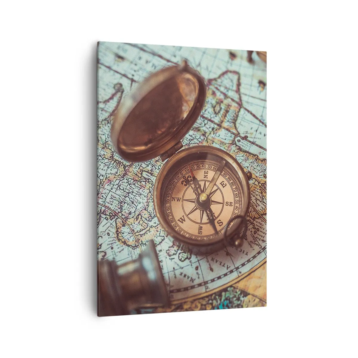 Lærredstryk - Billede på lærred - For eventyreren - 70x100 cm