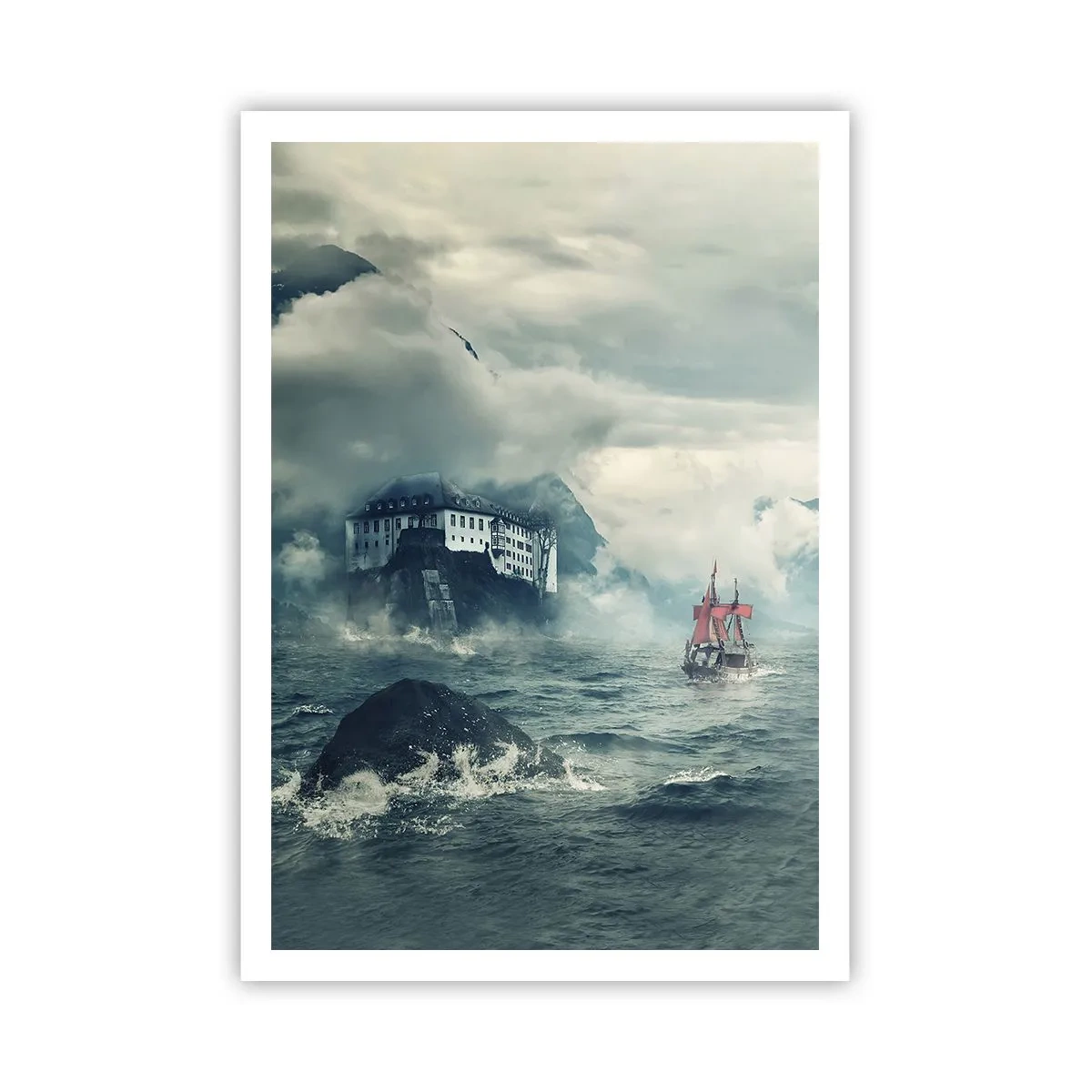 Plakat - På magiske vande - 70x100 cm