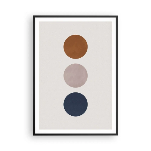 Plakat i sort ramme - Et symbol på perfektion - 70x100 cm