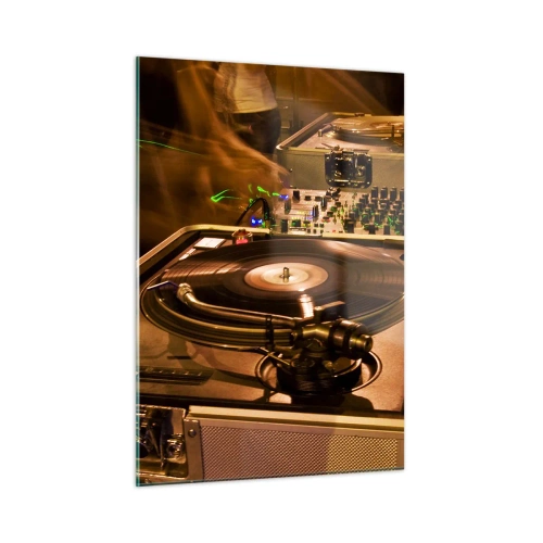 Billede på glas - Kan du mærke kraften? - 50x70 cm