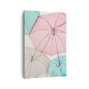 Lærredstryk - Billede på lærred - Nogle gange solskin, andre gange regn - 70x100 cm