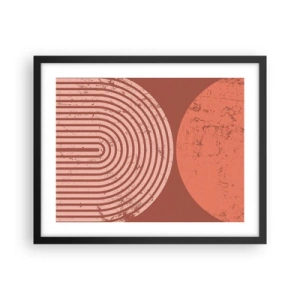 Plakat i sort ramme - Tæt forhold - 50x40 cm